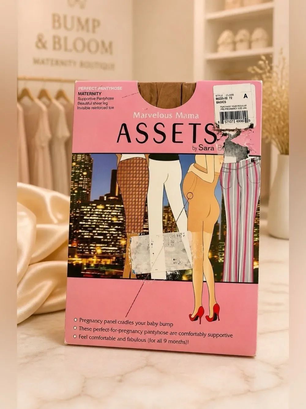 MATERNITY SUPPORT HOSE S-D